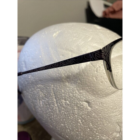 COTE D'AZUR - CDA-235 C1 51/17/135 - Purple Swirl- Eyeglasses - Picture 7 of 9